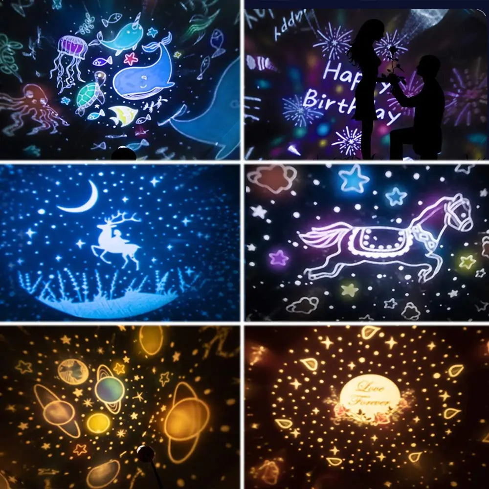 Magical Nighttime Atmosphere Light Projector