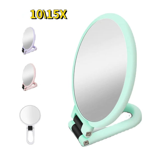 Rotatable Magnifying Light Makeup Mirror