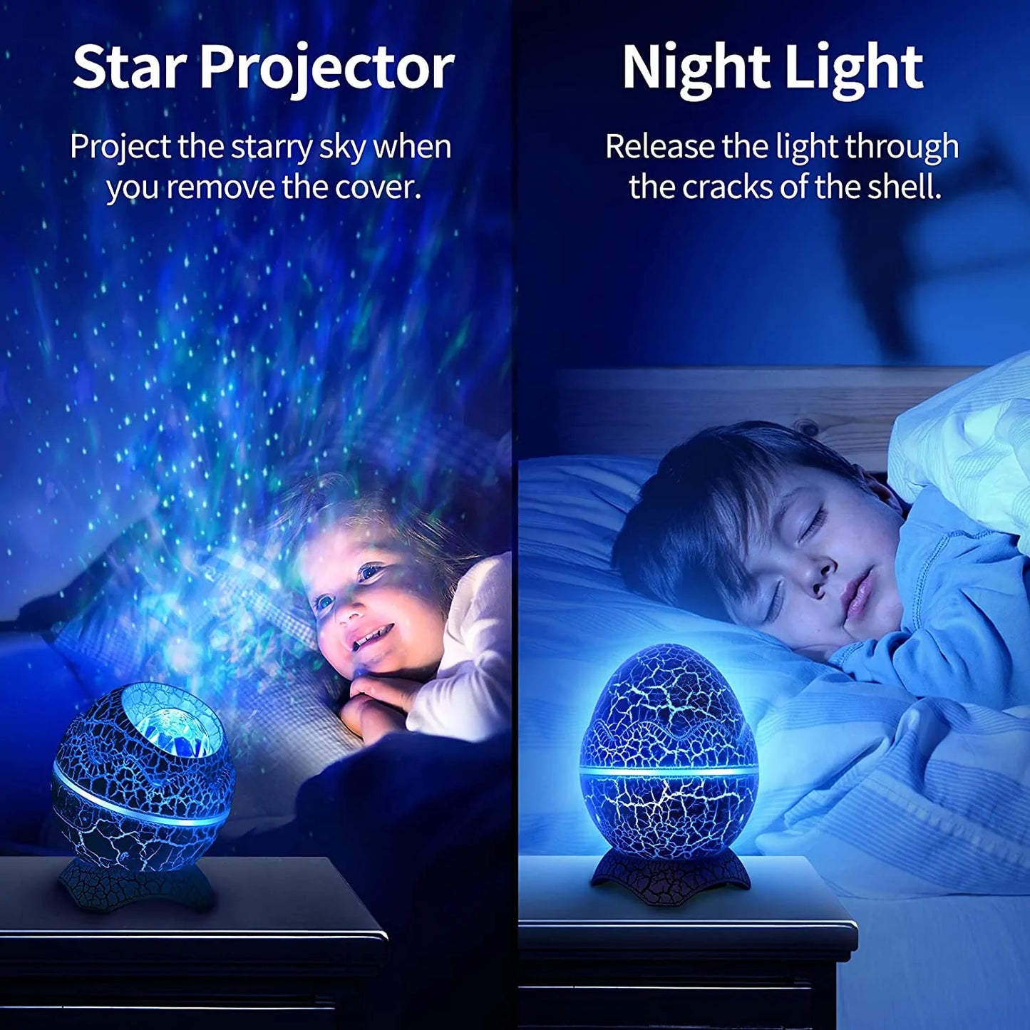 Galaxy Starry Projector Night Light