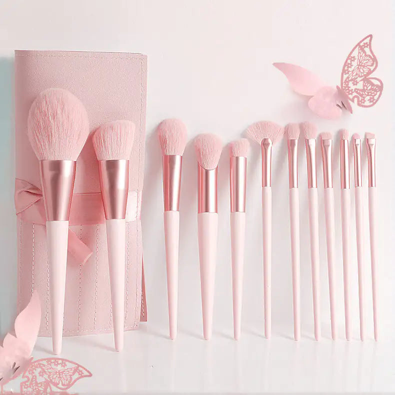 Pink Princess Makeup Brush Set