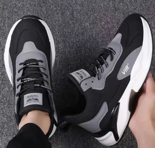 Casual Outdoor Black White Sneakers