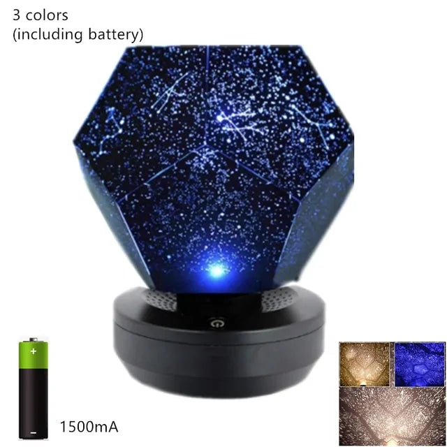 Galaxy Night Light Projector