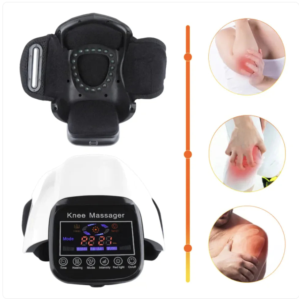 Four-Setting Infrared Electric Knee Joint Massager with Timer