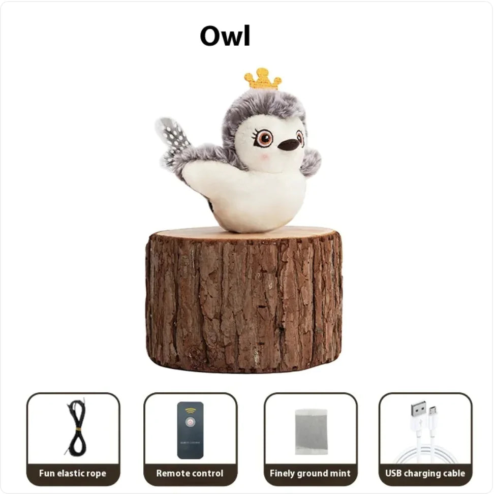 Remote Control Pet Bird Owl Toy