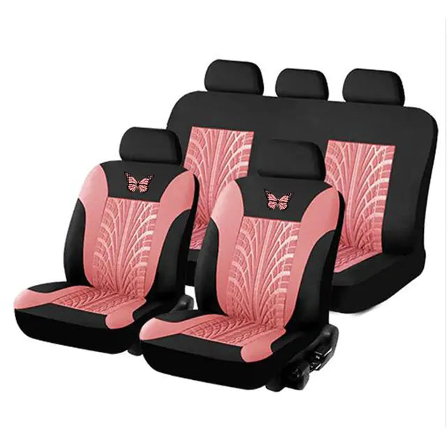 Car Seat Cover Set Butterfly