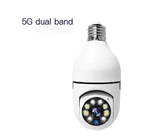 Bulb E27 Surveillance Camera Full Color Night Vision Automatic Human Tracking Zoom Indoor Security Monitor Wifi Mini IP Camera