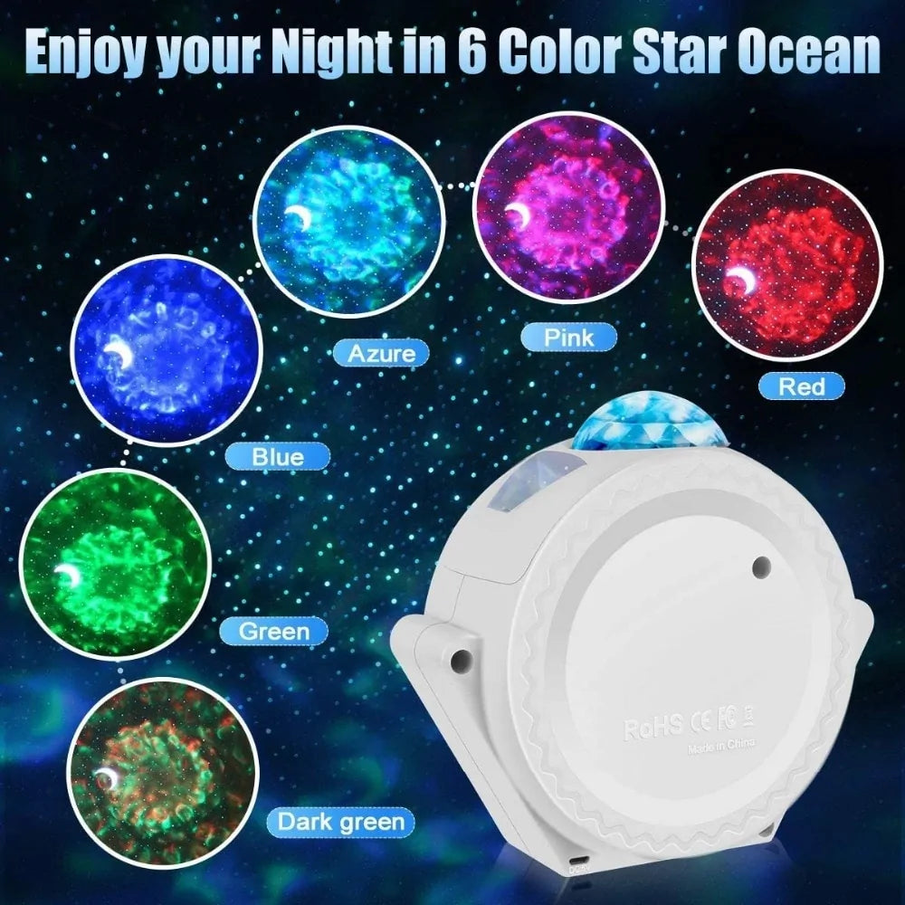 Ocean Waving Light Starry Sky Projector