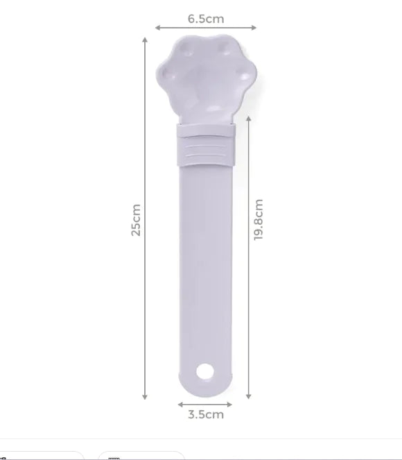 Plastic Cat Strip Squeezing Machine Spoon Feeder