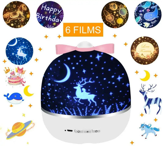 Magical Nighttime Atmosphere Light Projector