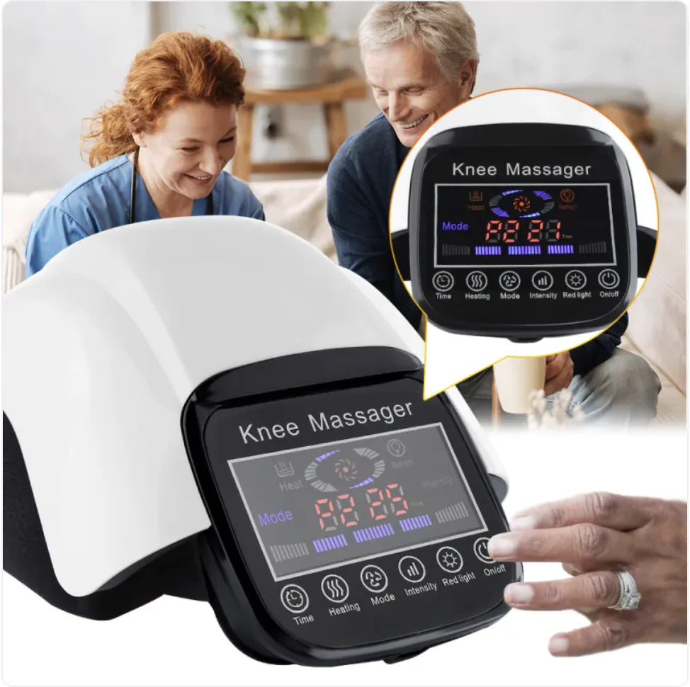 Four-Setting Infrared Electric Knee Joint Massager with Timer