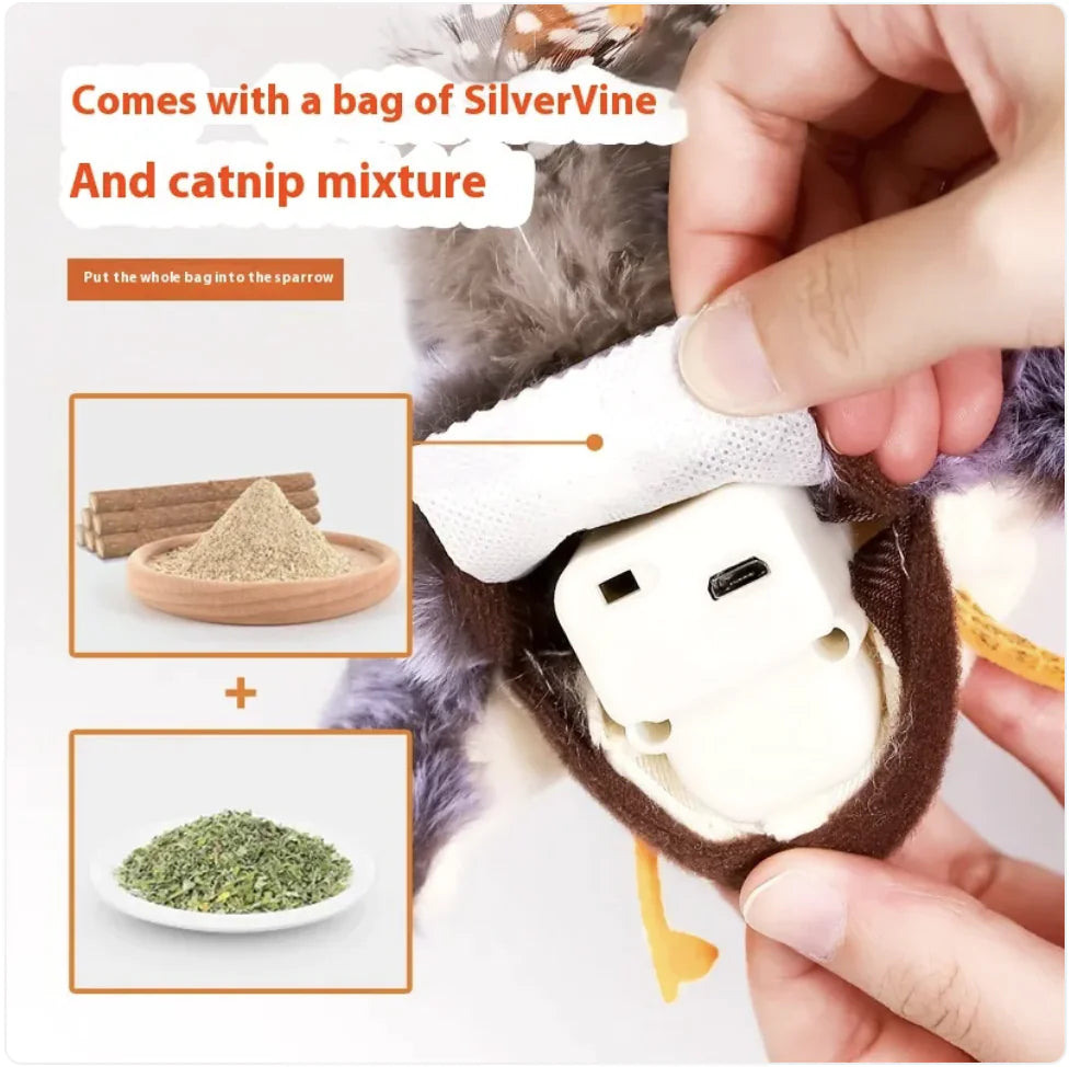 Remote Control Pet Bird Owl Toy