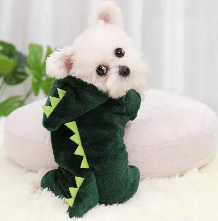 Cozy Dinosaur Pet Apparel