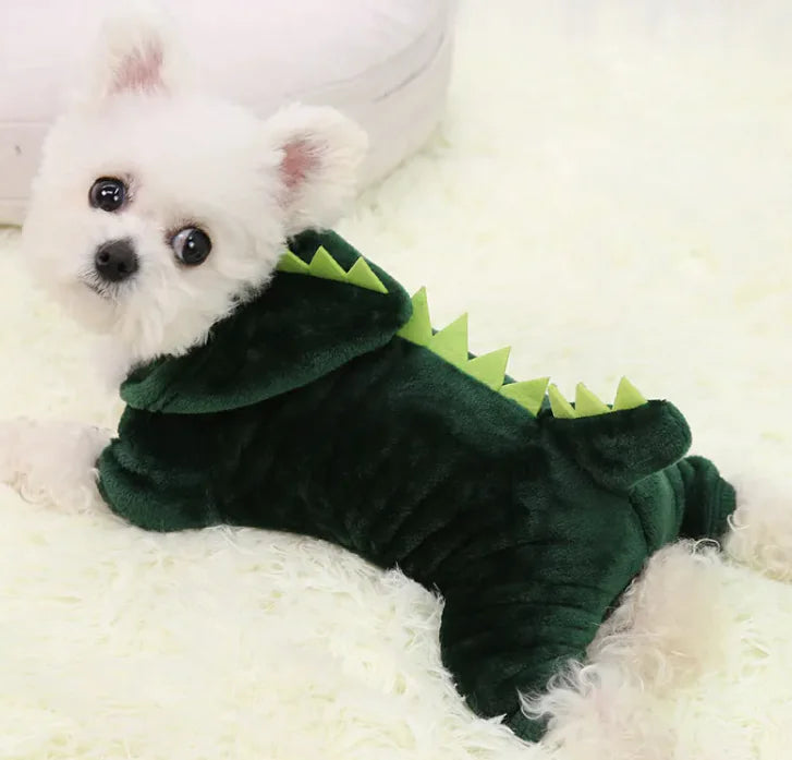 Cozy Dinosaur Pet Apparel